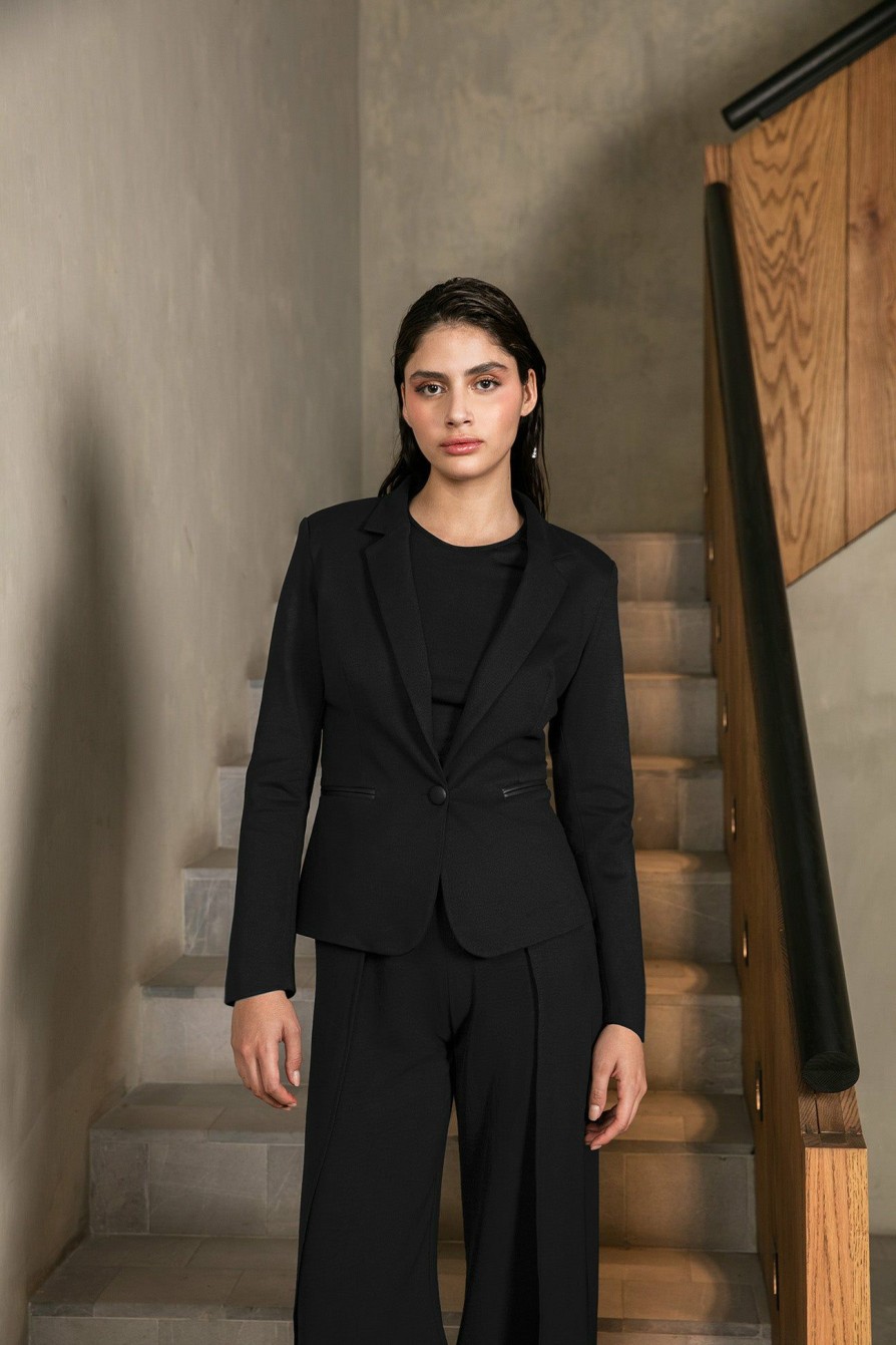 Mujer André Badi  | Blazer Batia Negro